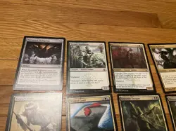 Green MTG Cards Lot Rare Uncommon Land + Commons Magic The Gathering Cards - Image 5