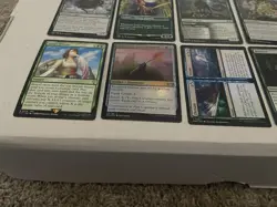 Green MTG Cards Lot Foil, Rare, Land, And More Magic The Gathering Cards - Image 3