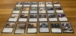 White MTG Cards Lot Foil, Rare, Land, And More Magic The Gathering Cards - Image 1