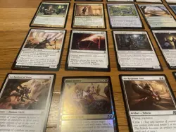 White MTG Cards Lot Foil, Rare, Land, And More Magic The Gathering Cards - Image 4