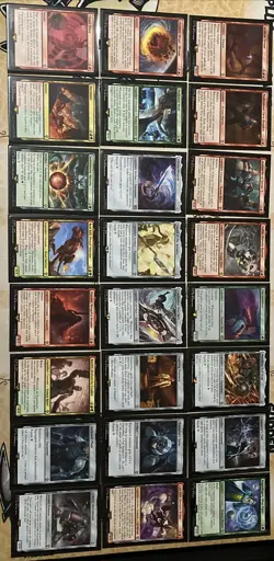 Final Fantasy Magic The Gathering Rare FF7 Lot 24x Cards No Duplicates All N/M - Image 1