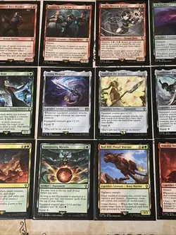 Final Fantasy Magic The Gathering Rare FF7 Lot 24x Cards No Duplicates All N/M - Image 3