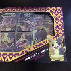 Pokemon TCG Crown Zenith Morpeko V-Union Playmat Premium Collection SEALED PROMO 820650851810 - Image 3