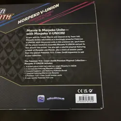 Pokemon TCG Crown Zenith Morpeko V-Union Playmat Premium Collection SEALED PROMO 820650851810 - Image 4