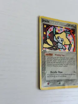 Pokemon TCG Jirachi EX Deoxys Holo Card 9/107 Rare - Image 2