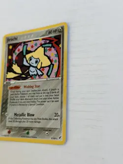 Pokemon TCG Jirachi EX Deoxys Holo Card 9/107 Rare - Image 3