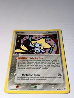 Pokemon TCG Jirachi EX Deoxys Holo Card 9/107 Rare - Image 4
