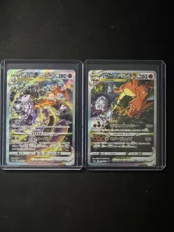 Charizard 212/172 Mewtwo 221/172 SAR Set VSTAR Universe Pokemon Card JPN - Image 1