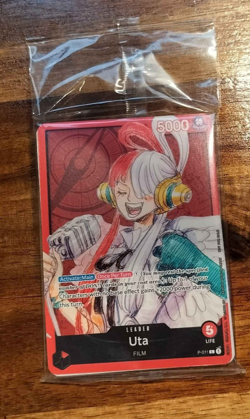 One Piece Film Red Uta Sealed Promo Deck English Tcg - Image 1
