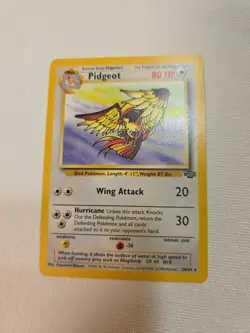 Pokemon TCG Pidgeot #24/64 Jungle Unlimited Non Holo Rare 1999 WOTC VTG LP - Image 2