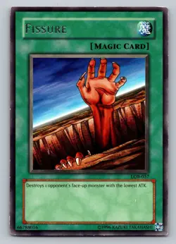 Fissure Rare 1996 Yu-Gi-Oh! Trading Card Game Konami YuGiOh - Image 1