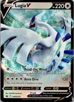 Lugia V Promo SWSH: Sword & Shield Promo Cards SWSH301 NM - Image 1