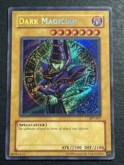 Dark Magician BPT-007 Collectors Tin Secret Rare Yu-Gi-Oh Card Lightly Played LP - Image 1