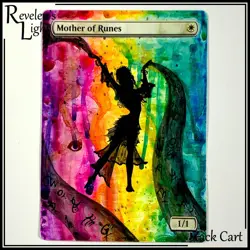 Mother of Runes Alter - Hand Painted MTG Altered Art - Magic the Gathering - Image 1