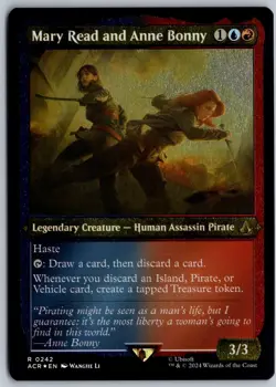 Mary Read and Anne Bonny (Foil Etched) Universes Beyond: Assassin's Creed 242 - Image 1