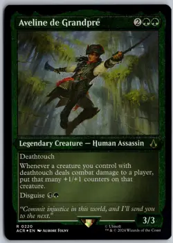 Aveline de Grandpre (Foil Etched) Universes Beyond: Assassin's Creed 220 - Image 1