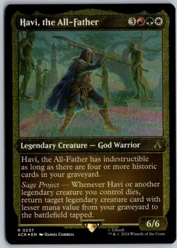 Havi, the All-Father (Foil Etched) Universes Beyond: Assassin's Creed 237 - Image 1