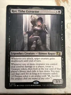 Rev, Tithe Extractor (Anime) Foundations Jumpstart Regular NM-M Unplayed MTG - Image 1
