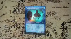 Elrond Lord of Rivendell Showcase Surge Foil - Lord of the Rings - 799 - NM Foil - Image 1