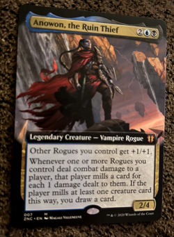 MTG Anowon, the Ruin Thief (Extended Art) - 7 / English / Near Mint - Image 1