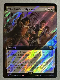 MTG / The Battle of Bywater / LTR / #757 / SURGE FOIL (Extended Art) / Rare / NM - Image 1