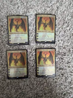 Full playset (4x) MTG Magic the Gathering Nicol Bolas, Planeswalker (#10) - Image 1