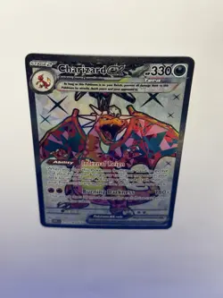 Pokemon TCG Charizard Ex 215/197 Full Art Special Illustration Rare SV:03 Holo - Image 5