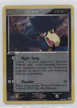 Murkrow Reverse Foil Pokemon EX Unseen Forces #30 2005 - Image 1