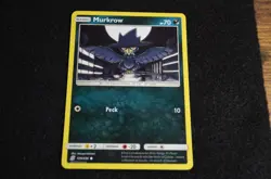 Pokemon MURKROW Sun & Moon Unified Minds 129/236 NM/Mint Never Played Cards - Image 1