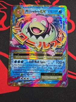 M Slowbro EX # 27/108 XY Evolutions Pokemon Card NM Holo Art - Image 1