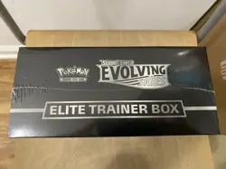Pokemon TCG Sword & Shield EVOLVING SKIES Elite Trainer Box ETB New/Sealed - Image 4