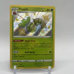 Flapple SV013/SV122 Shiny Holo Rare Holo Shining Fates: Shiny Vault NM Pokemon - Image 1
