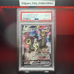 Pokemon TCG Umbreon VMAX TG23/TG30 Brilliant Stars 2022 PSA 10 - Image 1