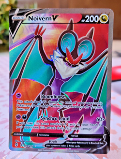 Noivern V 195/203 SWSH Evolving Skies Full Art Ultra Rare Holo Pokemon 2021 NM - Image 1