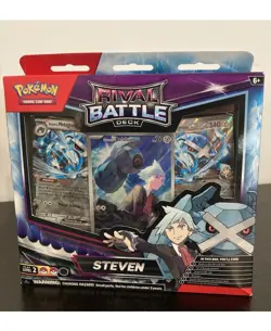 Pokemon Rival Battle Deck Steven New Factory Sealed Free Shipping - Image 1