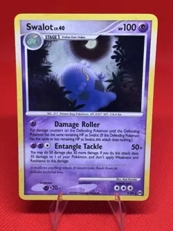 Pokemon Swalot Arceus 9/99 Holo Rare Card 2009 - Image 1