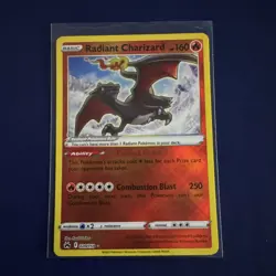Pokemon TCG Radiant Charizard Crown Zenith 020/159 NM Condition - Image 1