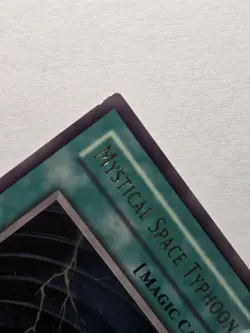 Yu-Gi-Oh! TCG Mystical Space Typhoon Magic Ruler MRL-047 Unlimited Ultra Rare - Image 3