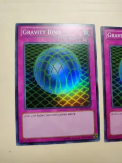 2x Yugioh! Gravity Bind LCYW-EN150 Super Rare VLP - Image 2