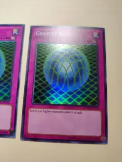 2x Yugioh! Gravity Bind LCYW-EN150 Super Rare VLP - Image 3