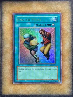 Yugioh Snatch Steal MRL-036 Ultra Rare Original Print MP - Image 1