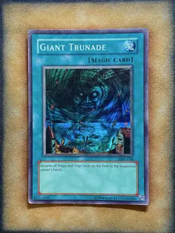 Yugioh Giant Trunade MRL-048 Super Rare Original Print MP - Image 1