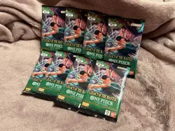 One Piece TCG OP-12 Legacy of the Master: LOT of 8X Sealed Loose Booster Packs - Image 1