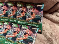 One Piece TCG OP-12 Legacy of the Master: LOT of 8X Sealed Loose Booster Packs - Image 4