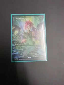 MTG Llanowar Elves (Showcase) FOIL - FDN Foundations NM - Image 1