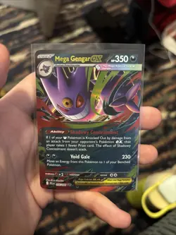 Mega Gengar EX Phantasmal Flames 056/094 Pokemon TCG Double Rare Mega Evolution - Image 1