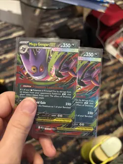 Mega Gengar EX Phantasmal Flames 056/094 Pokemon TCG Double Rare Mega Evolution - Image 3
