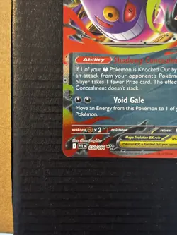 Mega Gengar EX Phantasmal Flames 056/094 Pokemon TCG Double Rare Mega Evolution - Image 4