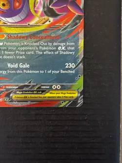 Mega Gengar EX Phantasmal Flames 056/094 Pokemon TCG Double Rare Mega Evolution - Image 5