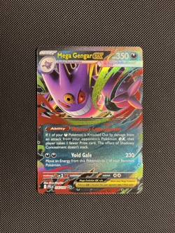 Mega Gengar EX Phantasmal Flames 056/094 Pokemon TCG Double Rare Mega Evolution - Image 1